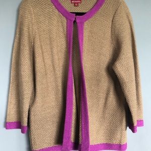Women's Long Sleeve Open Layering Sweater, Size:XL
